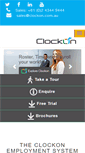 Mobile Screenshot of clockon.com